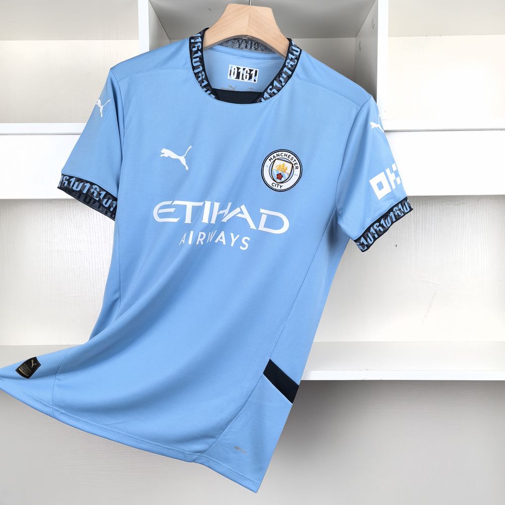 Camisa Manchester City 2024-25 Azul