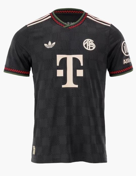 Camisa Bayern de Munique 2025-26 Preta