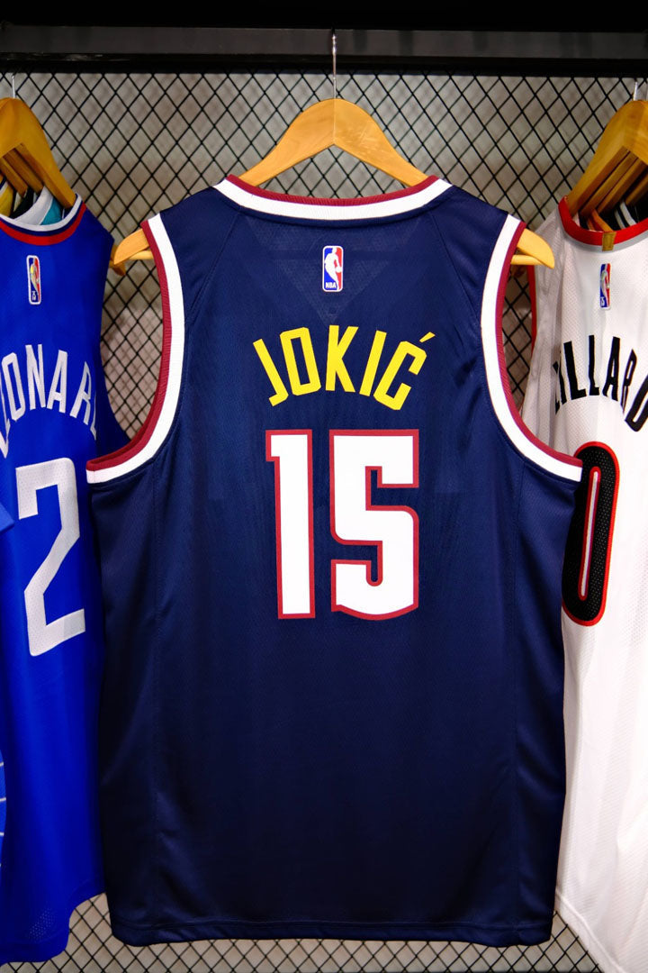 Regata Denver Nuggets Icon Edition 24/25 Nikola Jokic Azul