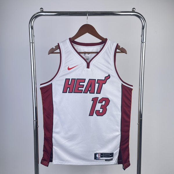 Regata Miami Heat Association Edition 24/25 Bam Adebayo Branca