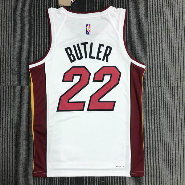 Regata Miami Heat Association Edição 75 anos Jimmy Butler Branca
