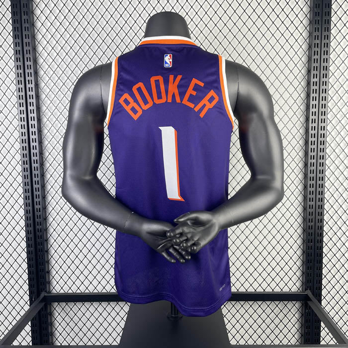 Regata Phoenix Suns Icon Edition 23/24 Devin Booker Roxa