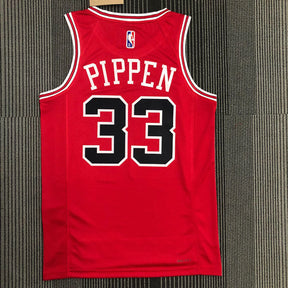 Regata Chicago Bulls Icon Edição 75 anos Scottie Pippen Vermelha