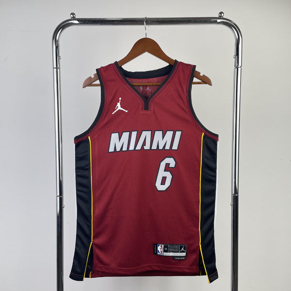 Regata Miami Heat Statement Edition LeBron James Vermelha