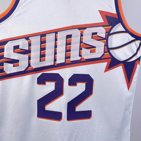 Regata Phoenix Suns Association Edition 24/25 Deandre Ayton Branca