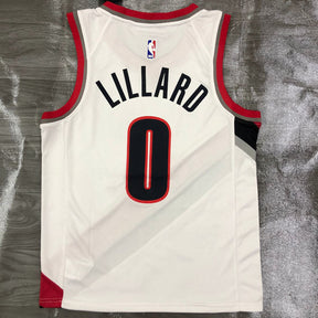 Regata Portland Trail Blazers Association Edition Damian Lillard Branca