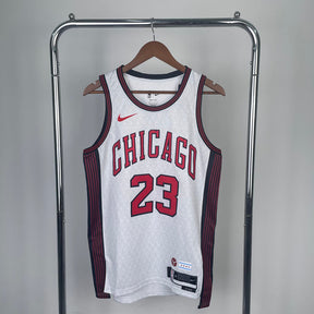 Regata Chicago Bulls City Edition 22/23 Michael Jordan Branca