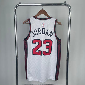 Regata Chicago Bulls City Edition 22/23 Michael Jordan Branca