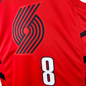Regata Portland Trail Blazers Statement Edition Adjiva Vermelha