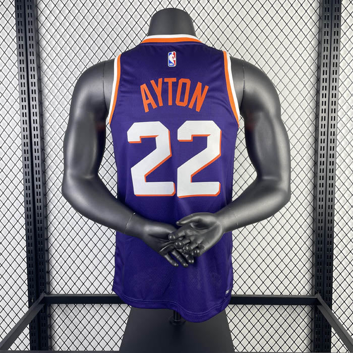 Regata Phoenix Suns Icon Edition 23/24 Deandre Ayton Roxa