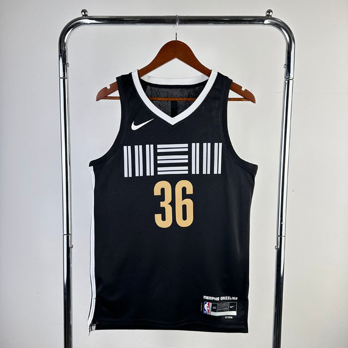 Regata Memphis Grizzlies City Edition 23/24 Marcus Smart Preta