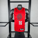 Regata Portland Trail Blazers Statement Edition Yang Vermelha