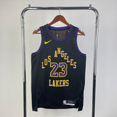 Regata Los Angeles Lakers City Edition 23/24 LeBron James Preta