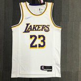 Regata Los Angeles Lakers Edição 75 anos LeBron James 23 Branca