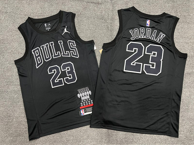 Regata Chicago Bulls Edição de MvP Michael Jordan Preta
