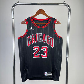 Regata Chicago Bulls Statement 23/24 Michael Jordan Preta