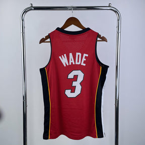 Regata Miami Heat Retrô Mitchell & Ness 2009/2010 Dwayne Wade