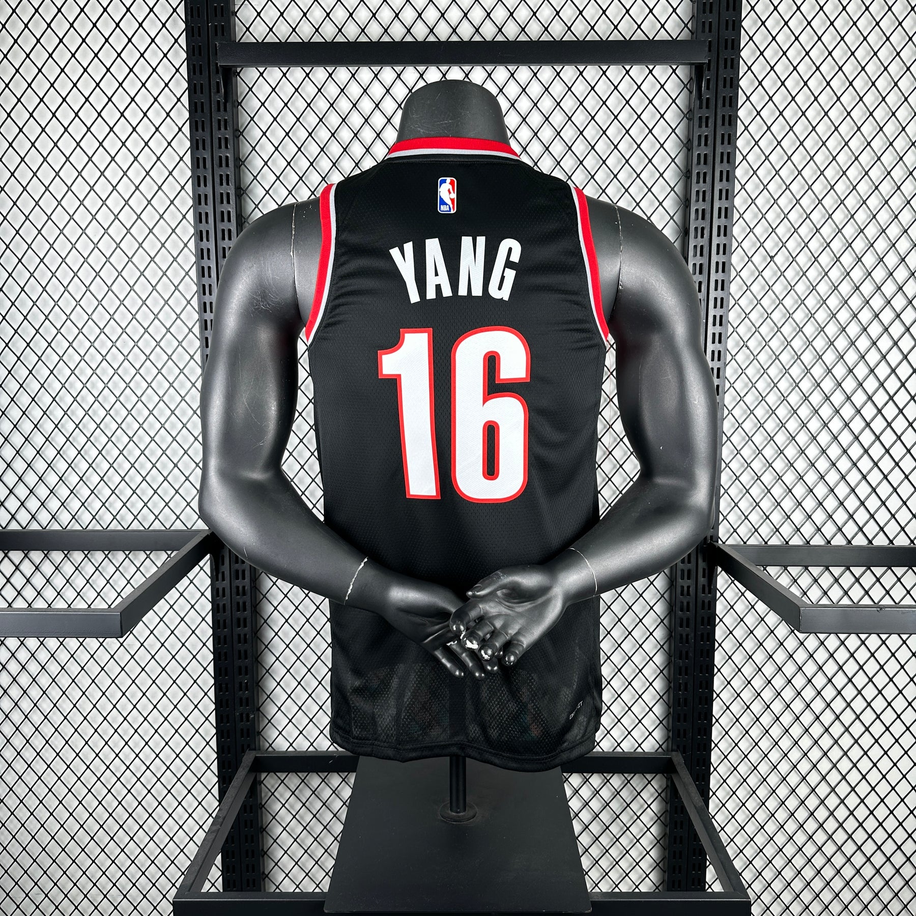 Regata Portland Trail Blazers Icon Edition Yang Preta