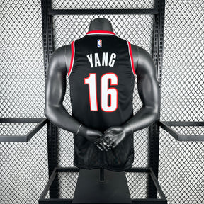 Regata Portland Trail Blazers Icon Edition Yang Preta