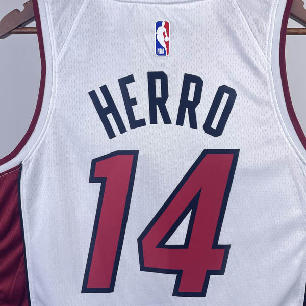 Regata Miami Heat Association Edition 24/25 Tyler Herro Branca