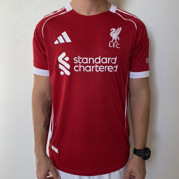 Camisa Liverpool 2025-26 Vermelha