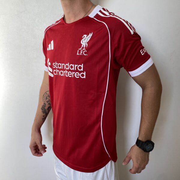 Camisa Liverpool 2025-26 Vermelha