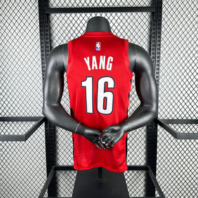 Regata Portland Trail Blazers Statement Edition Yang Vermelha