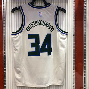 Regata Milwaukee Bucks Cream City Giannis Antetokounmpo