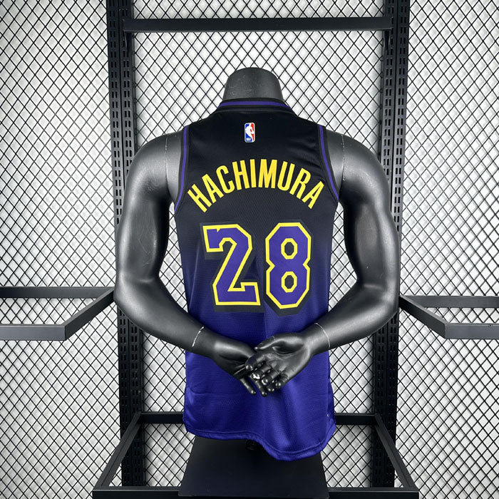 Regata Los Angeles Lakers City Edition 24/25 Rui Hachimura