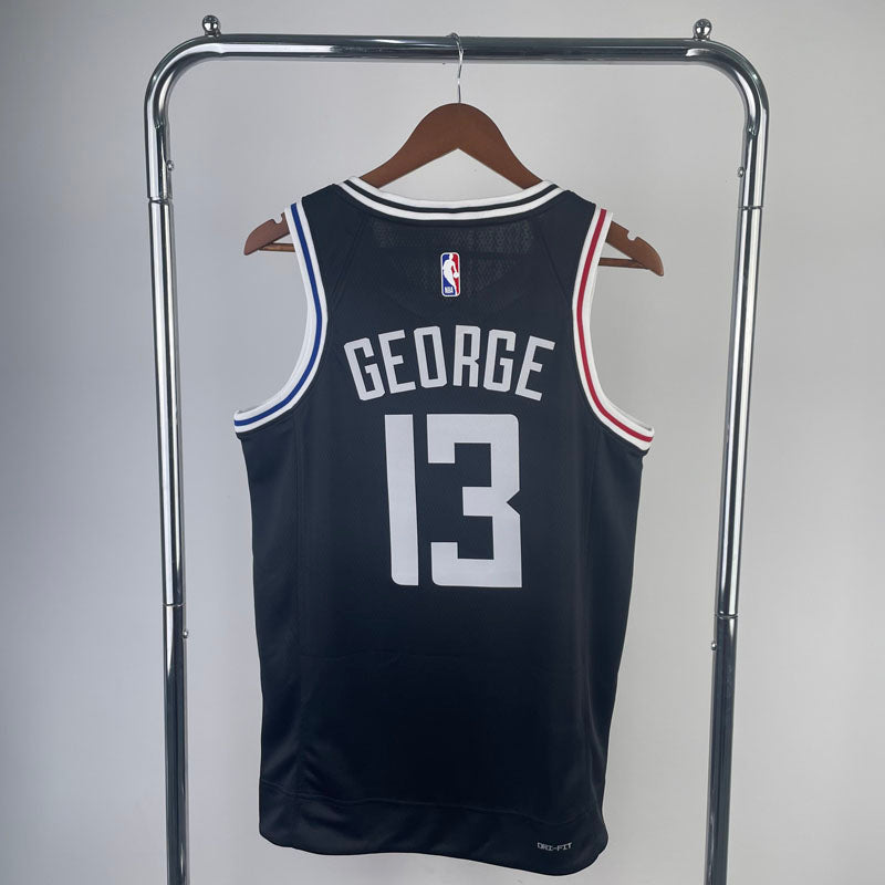Regata Los Angeles Clippers City Edition 22/23 Paul George Preta