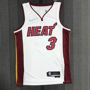 Regata Miami Heat Association Edição 75 anos Dwayne Wade Branca