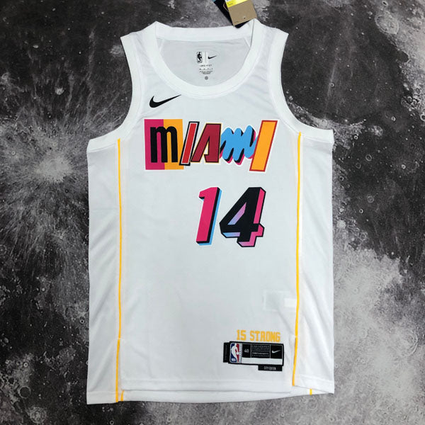 Regata Miami Heat City Edition 22/23 Tyler Herro Branca