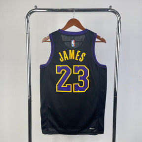 Regata Los Angeles Lakers City Edition 23/24 LeBron James Preta
