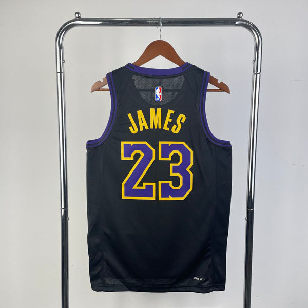 Regata Los Angeles Lakers City Edition 23/24 LeBron James Preta