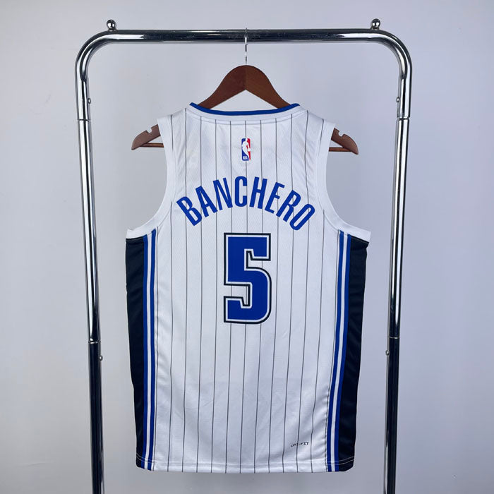 Regata Orlando Magic Association Edition 24/25 Paolo Banchero Branca