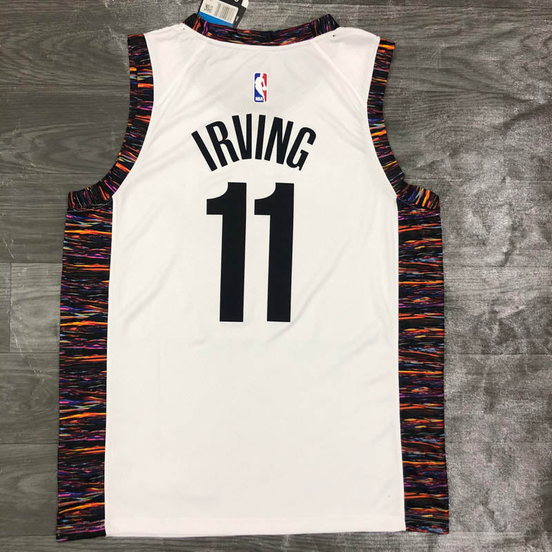 Regata Brooklyn Nets City Edition Kyrie Irving Branca