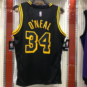 Regata Los Angeles Lakers Black Mamba Shaquille O'Neal Preta