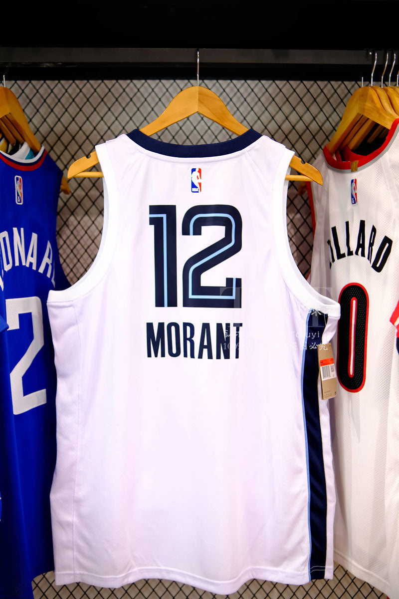 Regata Memphis Grizzlies Association Edition 24/25 Ja Morant Branca