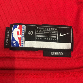 Regata Chicago Bulls Icon Edição 75 anos Scottie Pippen Vermelha