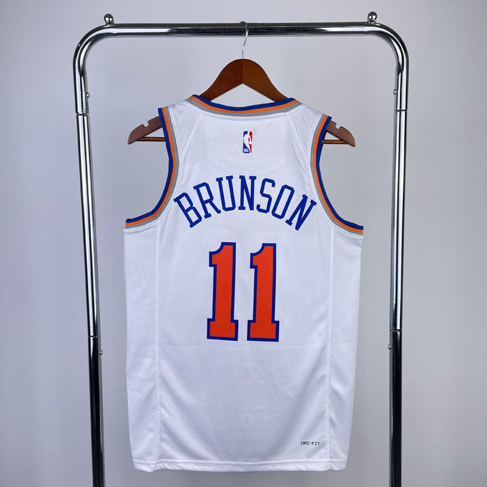 Regata New York Knicks Association Edition 24/25 Jalen Brunson Branca