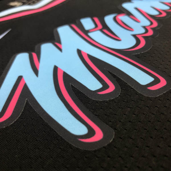 Regata Miami Heat Vice Edition Dwayne Wade Preta