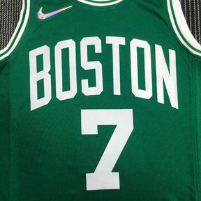 Regata Boston Celtics Edição 75 anos 21/22 Jaylen Brown Verde