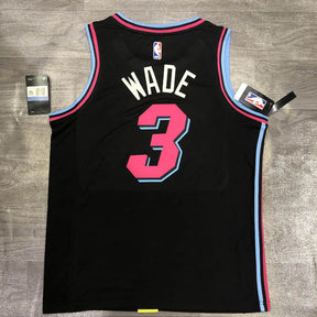 Regata Miami Heat Vice Edition Dwayne Wade Preta