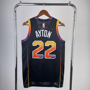 Regata Phoenix Suns Statement Edition 23/24 DeAndre Ayton Preta