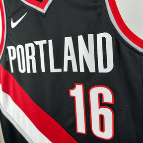 Regata Portland Trail Blazers Icon Edition Yang Preta