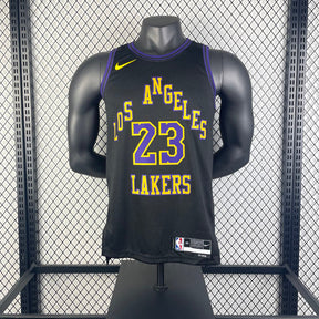 Regata Los Angeles Lakers City Edition 23/24 LeBron James Preta