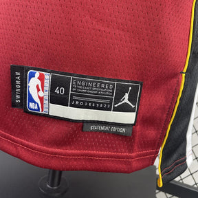 Regata Miami Heat Statement Edition LeBron James Vermelha