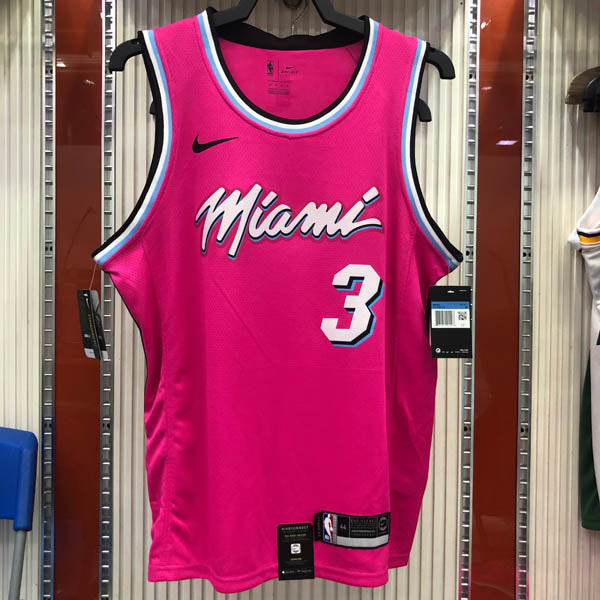 Regata Miami Heat Vice Edition Dwayne Wade Rosa
