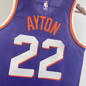 Regata Phoenix Suns Icon Edition 23/24 Deandre Ayton Roxa