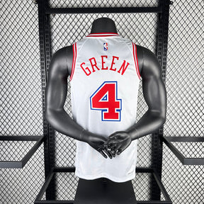 Regata Houston Rockets City Edition 23/24 Jalen Green Branca